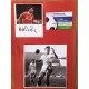 Signed picture of Mal Donaghy the Manchester United footballer.  